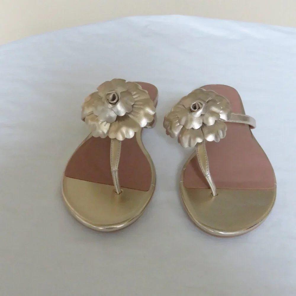 Linea Paolo slip-on flat sandals 7M NWT